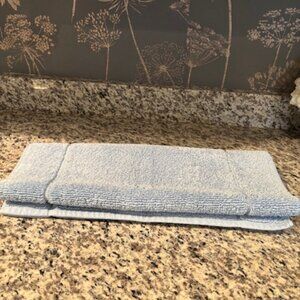 Laura Ashley bath mat - light blue - SALE!